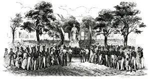 Goethe Prints: Goethe Monument / Liz