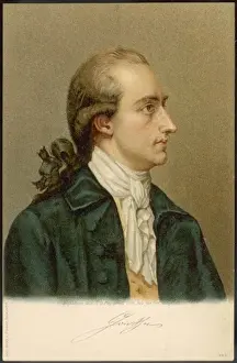 Goethe Prints: Goethe in Profile