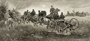 Going into action