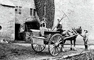 Genre Prints: Going to the hayfield