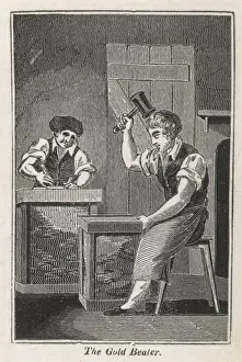 Hammering Prints: Gold-Beater 1827