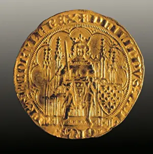 Gold escudo of Philip VI of France