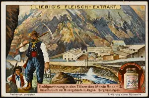 Valleys Prints: Gold at Monte Rosa 1