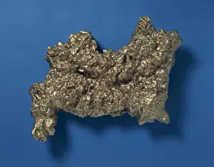 Metallic Prints: Gold nugget, The Welcome Stranger