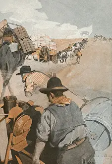 Trail Prints: Gold prospectors on the way to Coolgardie, Australia