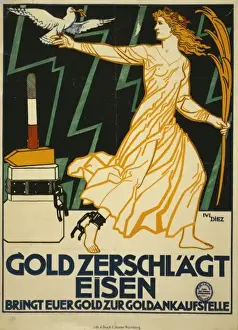 Gold zerschlicht Eisen. Bringt eurer Gold zur Goldankaufstel