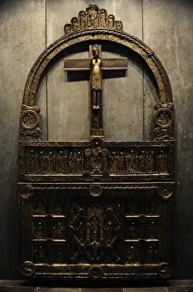 Goldsmith Prints: Golden altar from Lisbjerg Chruch, near Arhus. 1135-40. Nati