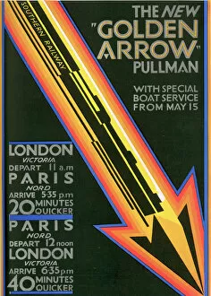 Special Gallery: Golden Arrow Pullman advertisement