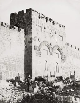 The Golden Gate, Temple Mount, Jerusalem, modern Israel