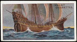 Francis Collection: GOLDEN HIND (CIG. CARD)