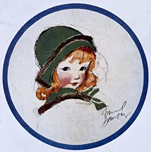 Cheeks Prints: Golden Locks by Muriel Dawson