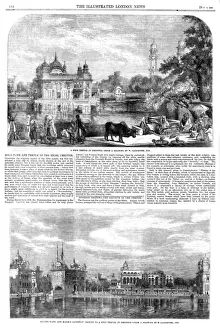 1858 Prints: The Golden Temple, Amritsar, ILN 1858