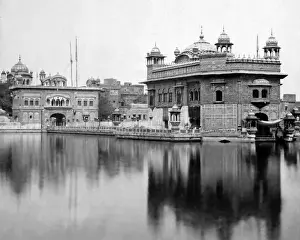 Amritsar Prints: Golden Temple of Amritsar, Punjab, India