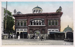Golden Temple Gateway, Amritsar, Punjab, India Golden Temple Gateway, Amritsar, Punjab, India