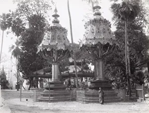 Golden Umbrellas, Shwedagon temple, Rangoon, Yangon