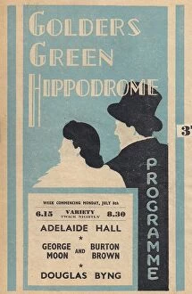 Images Dated 13th November 2018: Golders Green Hippodrome theatre programme - Adelaide Hall