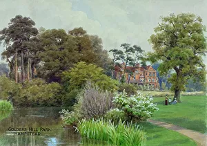 Golders Prints: Golders Hill Park, Hampstead Heath, London