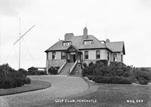 Clubhouse Prints: Golf Club, Newcastle