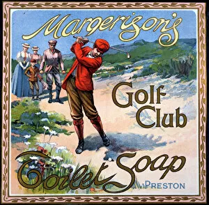 National Archives Collection: Golf club soap