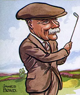 Oct18 Prints: Golf Clubs and Golfers - No III, Walton Heath - James Braid