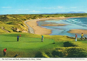 Card Gallery: The Golf Course and Beach, Ballybunion, Co.Kerry Ireland