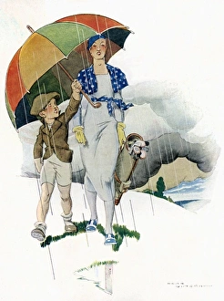 Images Dated 23rd May 2012: Golf / Despite the Rain