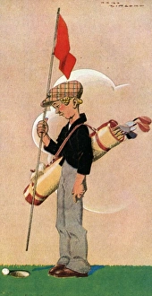 Images Dated 23rd May 2012: Golf / Disdainful Caddie