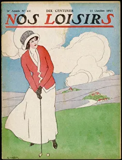 Images Dated 20th October 2007: Golf / French Lady