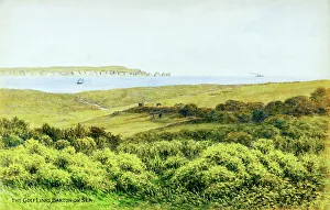 Barton Prints: Golf Links, Barton on Sea, Hampshire