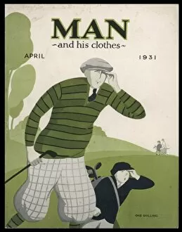 Apprehension Gallery: Golf / Man, Caddie, Ball