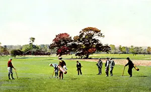 Pictures Now Prints: Golf scene in Del Monte, California Date: 1910