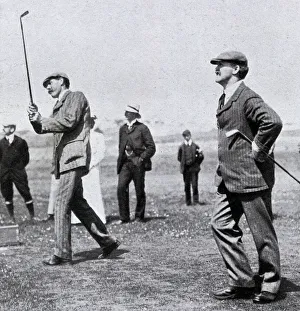 Images Dated 14th December 2018: Golfer James Braid at Edinburgh