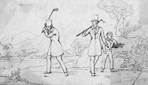 Images Dated 6th February 2018: GOLFERS 1837
