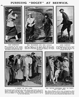 Clerk Gallery: Golfers at the Redan, North Berwick