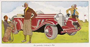 Prepare Prints: GOLFERS / SABRAN / 1931