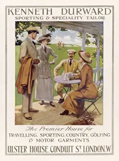 Belted Prints: Golfing Clothes 1912