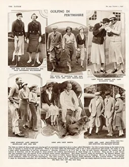 Catherine Prints: Golfing in Perthshire at Gleneagles