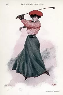 Golfing Collection: Golfing Woman 1907