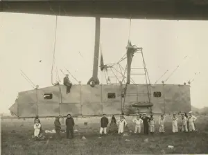 The gondola of Naval Airship No3, Astra Torres