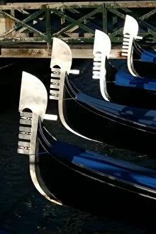 Gondola Collection: Gondolas in Venice, Italy