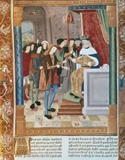 Grandes Prints: GONTRAN I (545-592). King of Burgundy and Orleans