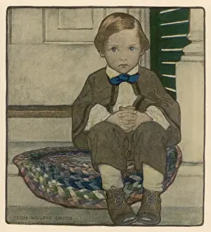 Behaved Prints: Good Boy Sitting 1905