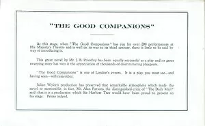 The Good Companions by J. B. Priestley & Edward Knoblock