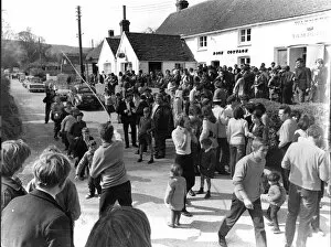 Adults Gallery: Good Friday skipping contest, Alciston, East Sussex