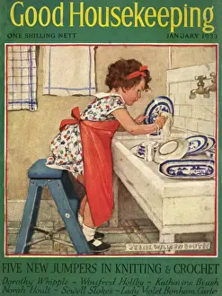 Duties Prints: Good Housekeeping front cover, January 1933