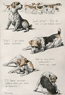 Ambler Collection: Good Hunting by C. Ambler in the Tatler, 1931