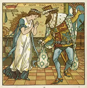 Goode Prints: Good King Arthur / Crane