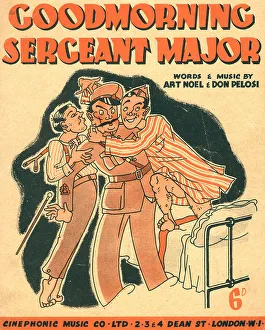Startled Prints: Good Morning Sergeant Major