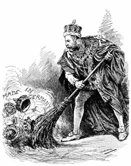 Images Dated 14th December 2015: A Good Riddance, George V sweeps away German titles