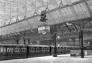 Transporter Prints: Goods transporter at Manchester Station